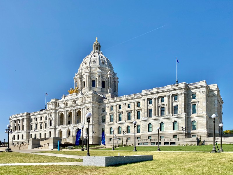 The Minnesota state house.